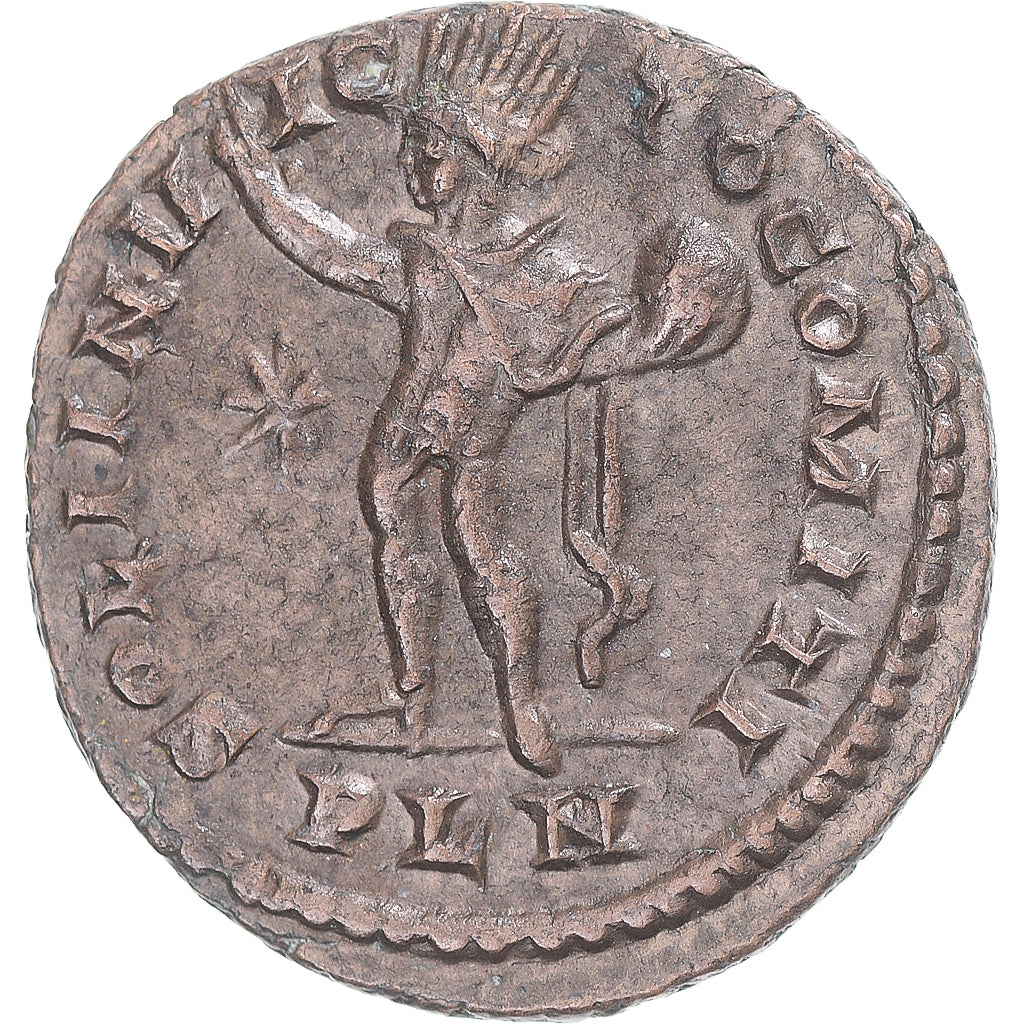 Coin, Constantine I, Follis, 312-313, London, AU(50-53), Bronze, RIC:279