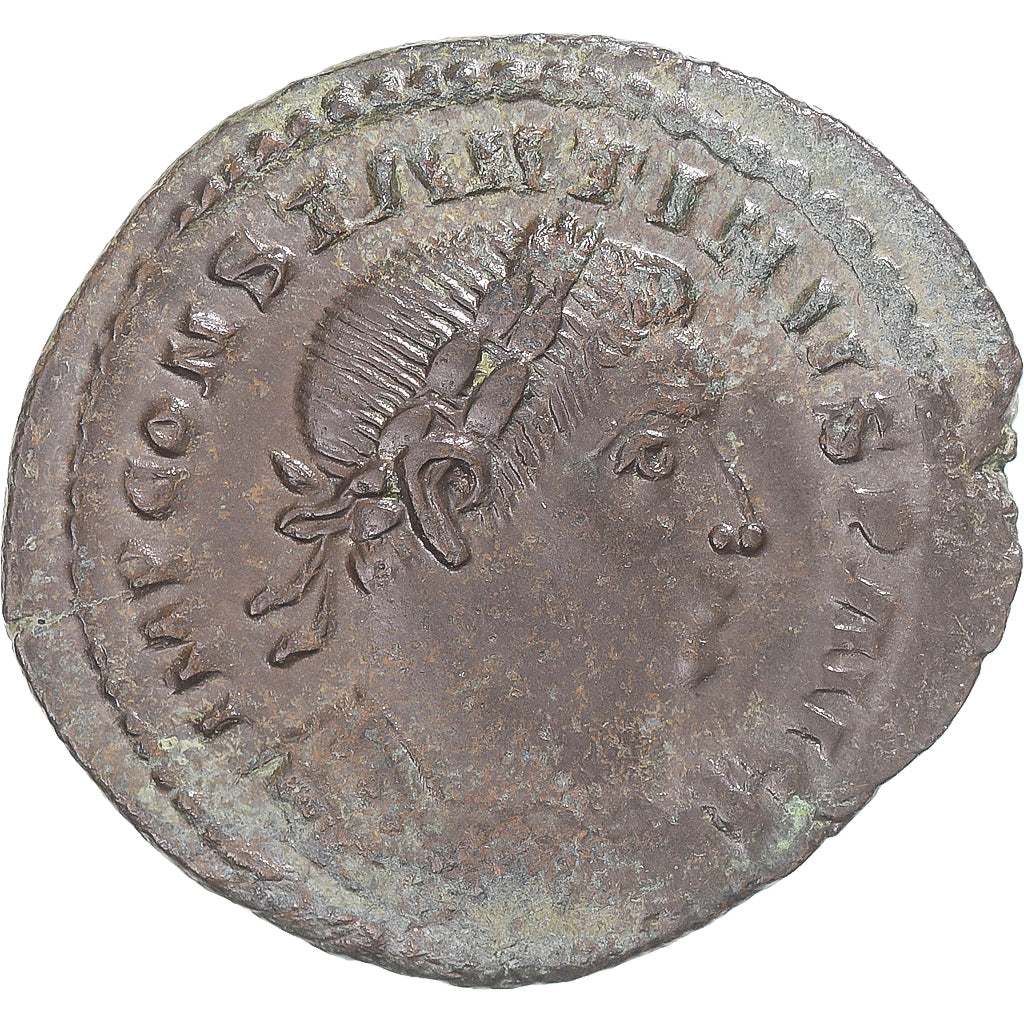 Coin, Constantine I, Follis, 316-317, London, EF(40-45), Bronze, RIC:88