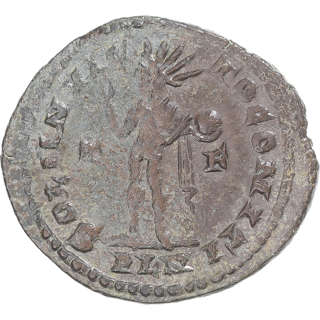 Coin, Constantine I, Follis, 316-317, London, EF(40-45), Bronze, RIC:88