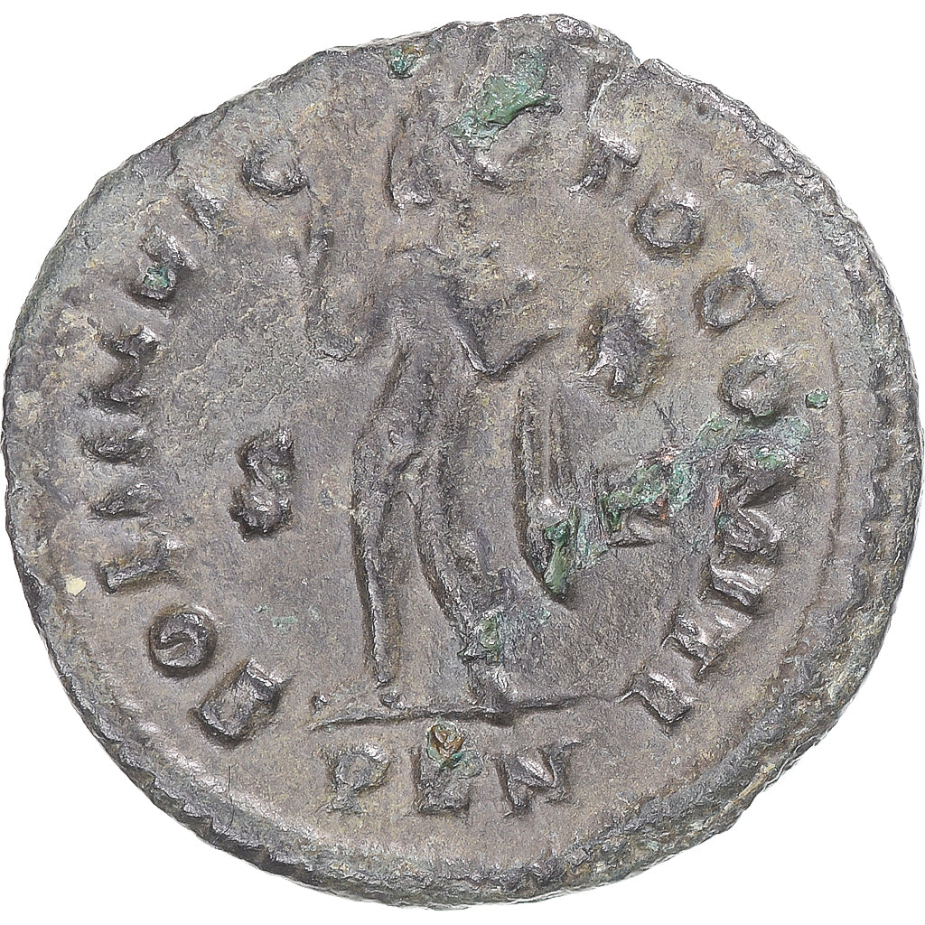 Münze, Constantine I, Follis, 313-314, London, VZ, Bronze, RIC:10