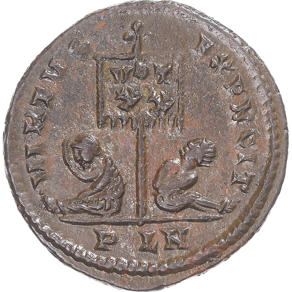 Coin, Constantine I, Follis, 320-321, London, AU(50-53), Bronze, RIC:191