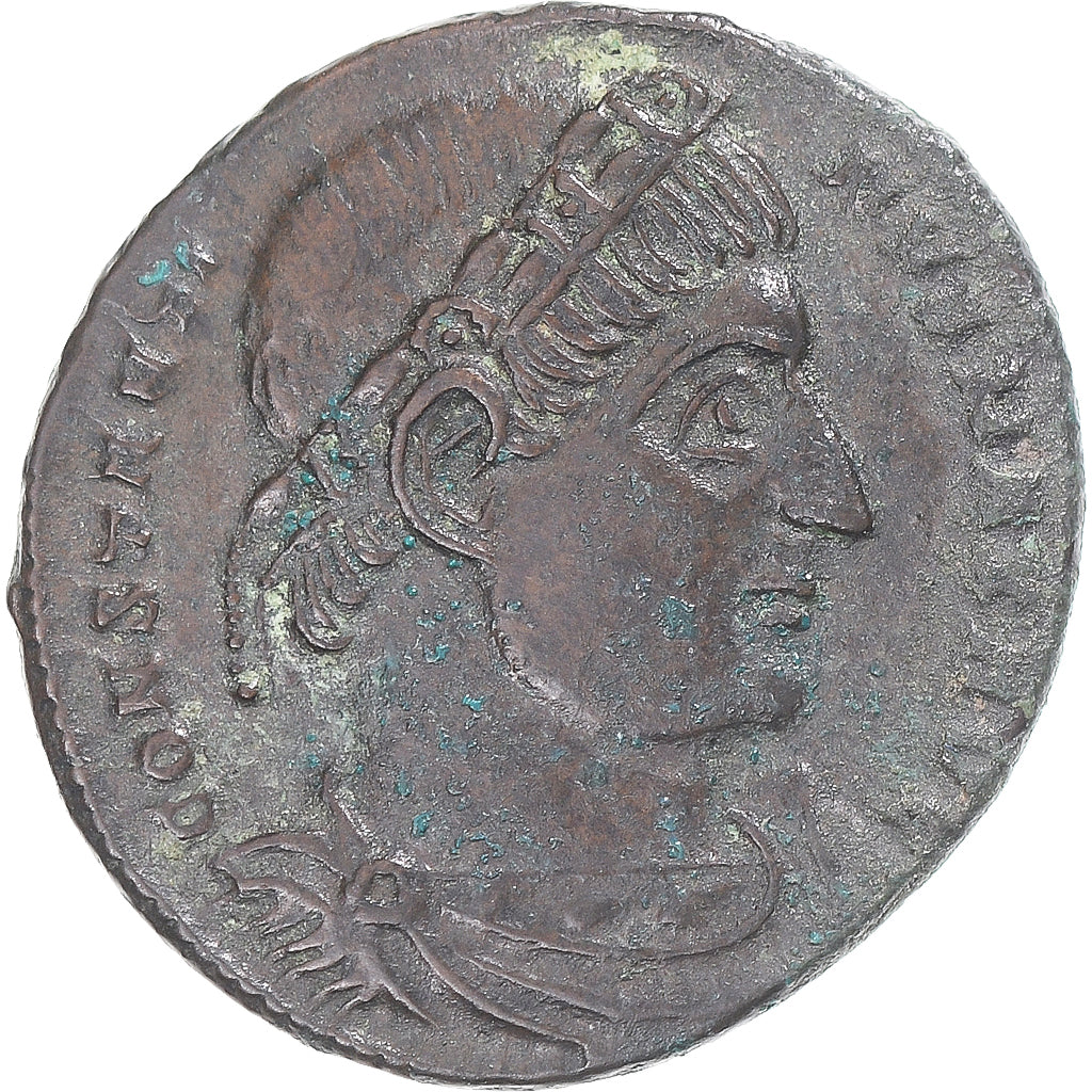 Coin, Constantine I, Follis, 330-331, Arles, EF(40-45), Bronze, RIC:345