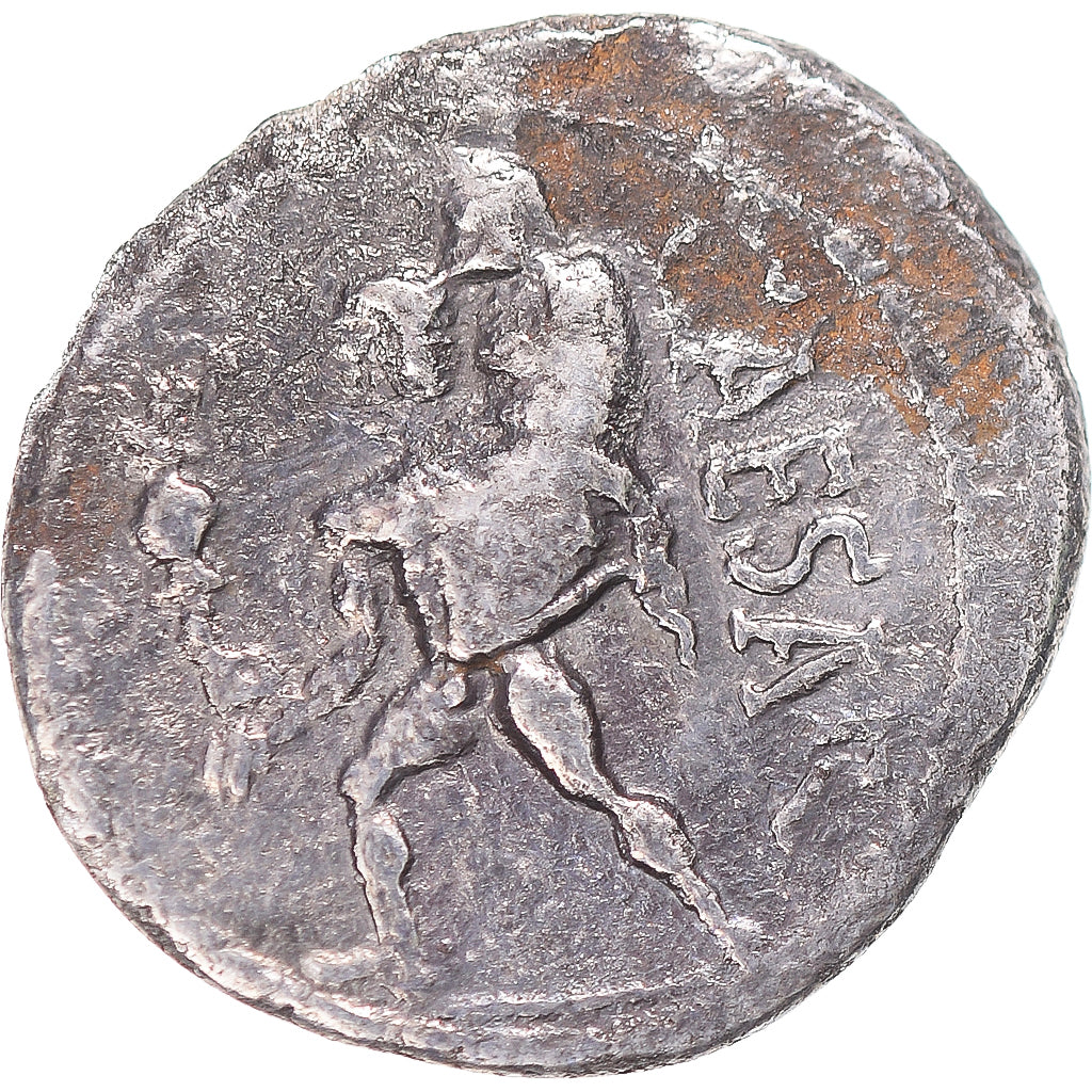 Coin, Julius Caesar, Denarius, 47-46 BC, Rome, VF(30-35), Silver, Crawford:458/1