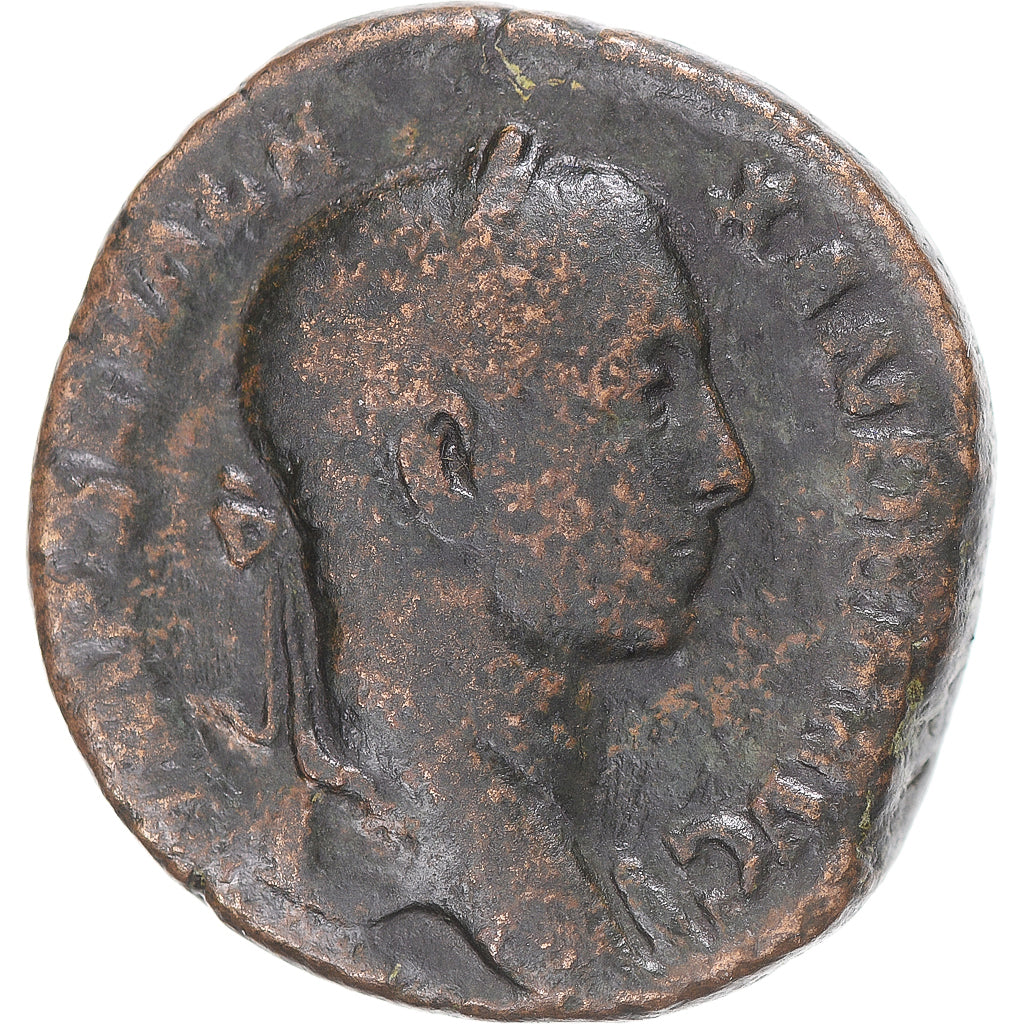 Moneta, Severus Alexander, Sestertius, 229, Rome, VF(20-25), Brązowy, RIC:495