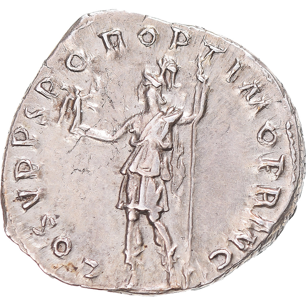 Coin, Trajan, Denarius, 103-111, Rome, AU(55-58), Silver, RIC:115