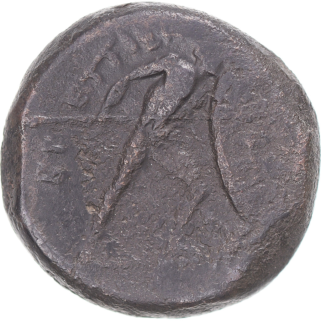 Monnaie, Bruttium, Æ, 211-208 BC, TTB, Bronze, HN Italy:1988