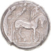Coin, Sicily, Hieron I, Tetradrachm, ca. 475-470 BC, Syracuse, VF(30-35)