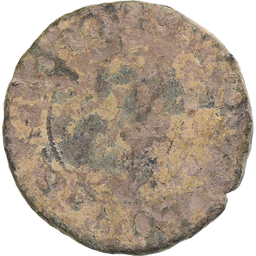 Munten, Frankrijk, Louis XIII, Double Tournois, 1635, ZG+, Koper