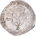 Coin, France, Henri II, Douzain aux croissants, 1552, Rennes, AU(55-58), Silver