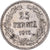 Coin, Finland, Nicholas II, 25 Penniä, 1915, Helsinki, AU(55-58), Silver