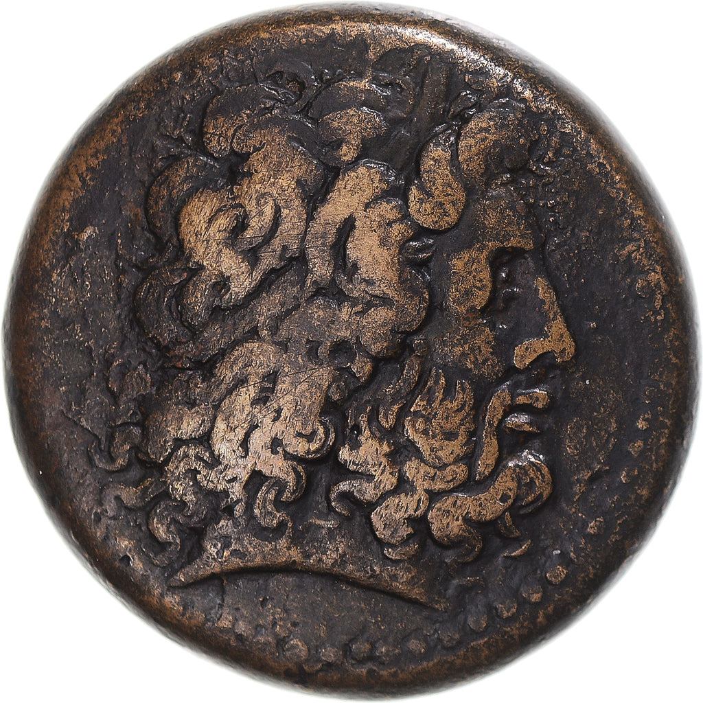Monnaie, Égypte, Ptolémée III, Triobole, 246-222 BC, Alexandrie, TB+, Bronze