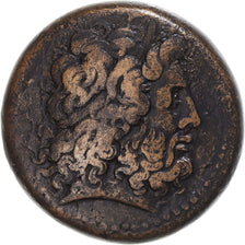 Monnaie, Égypte, Ptolémée III, Triobole, 246-222 BC, Alexandrie, TB+, Bronze