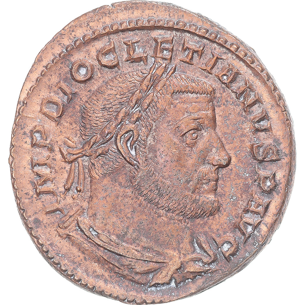 Munten, Diocletianus, Follis, 303-305, Trier, ZF+, Bronzen, RIC:583a