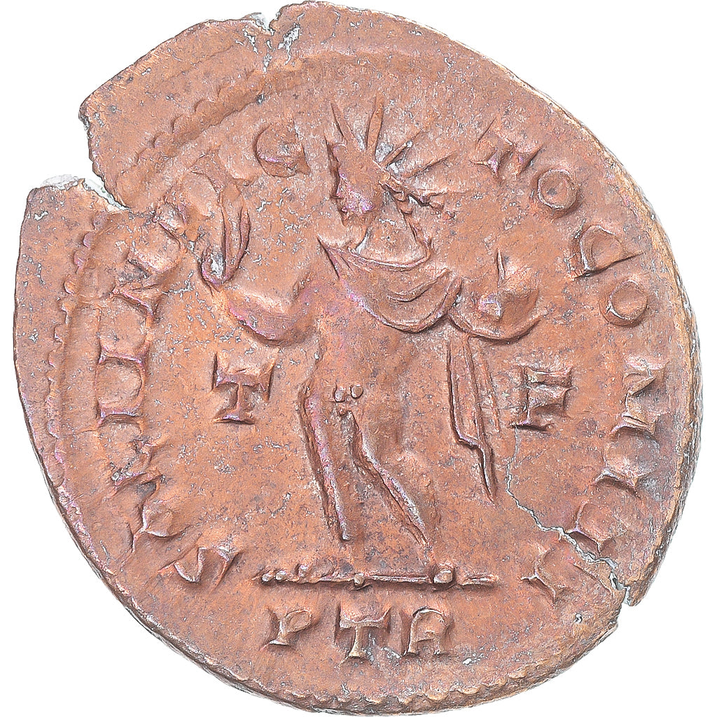 Coin, Constantine I, Follis, 313-315, Trier, AU(50-53), Bronze, RIC:42