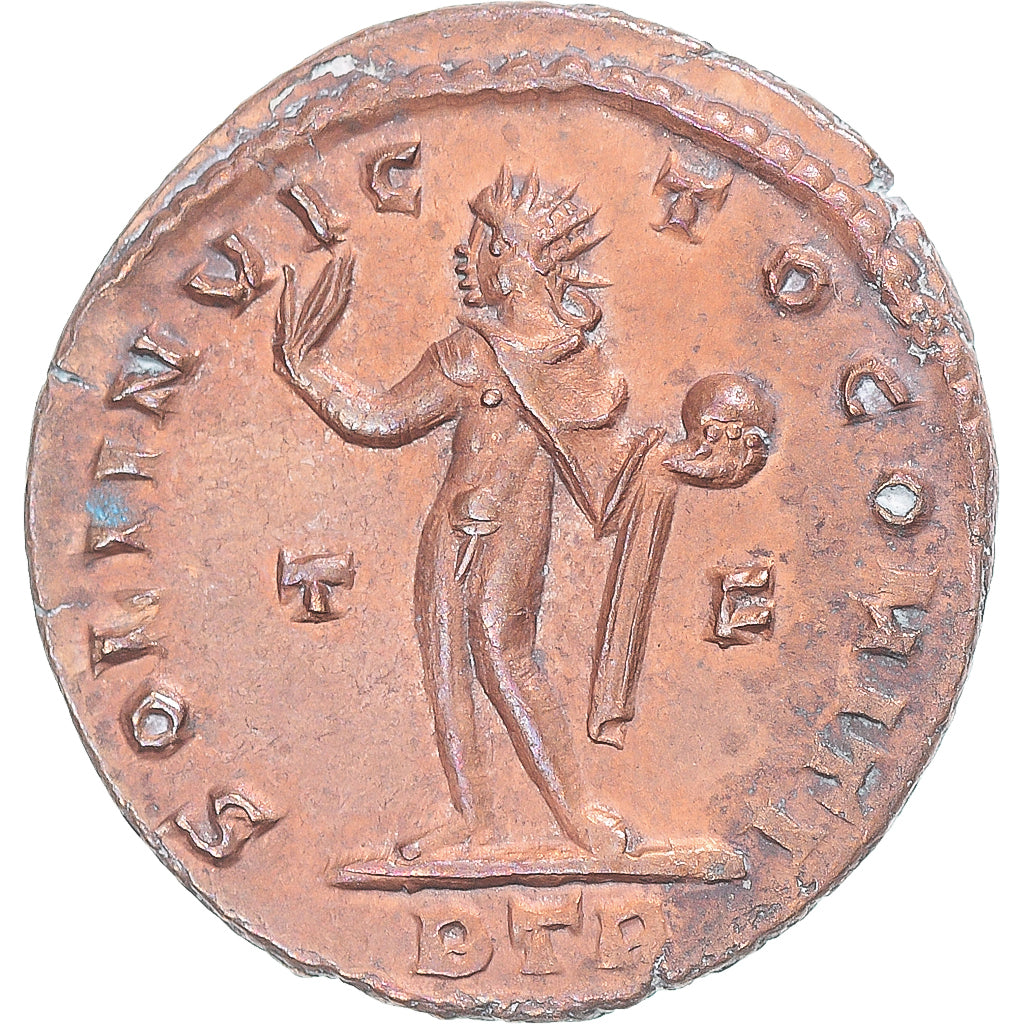 Coin, Constantine I, Follis, 313-315, Trier, AU(55-58), Bronze