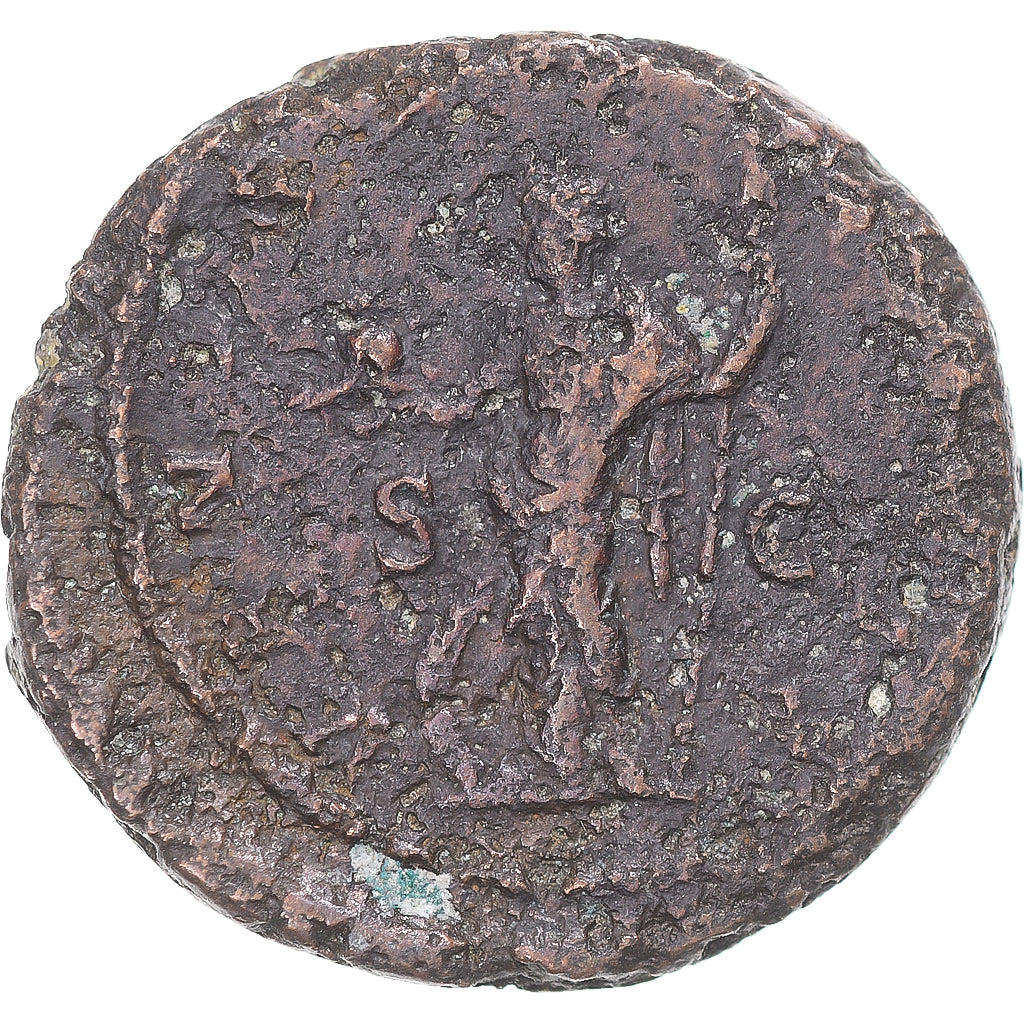 Moeda, Julia Mamaea, As, 222-235, Rome, Rara, VF(30-35), Bronze, RIC:707