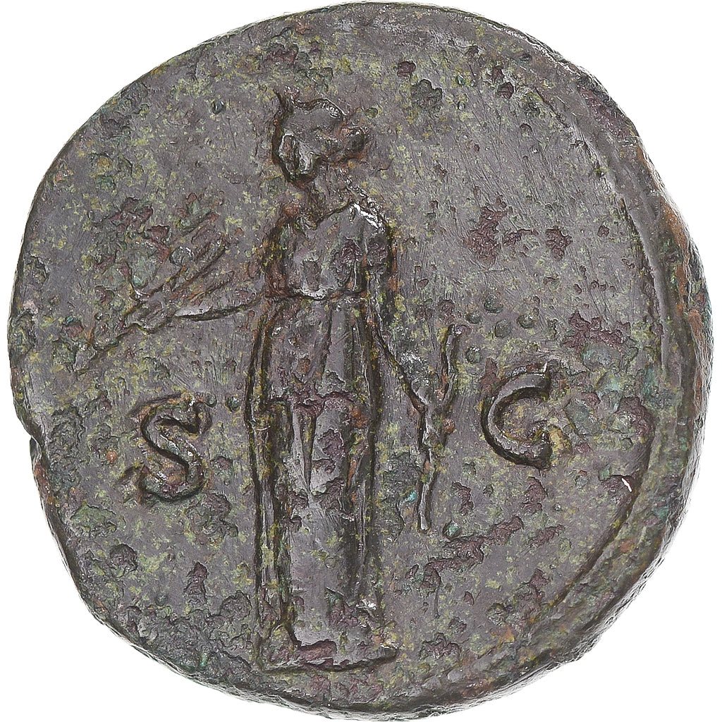 Monnaie, Hadrien, Dupondius, 137-138, Rome, TB+, Bronze, RIC:2403