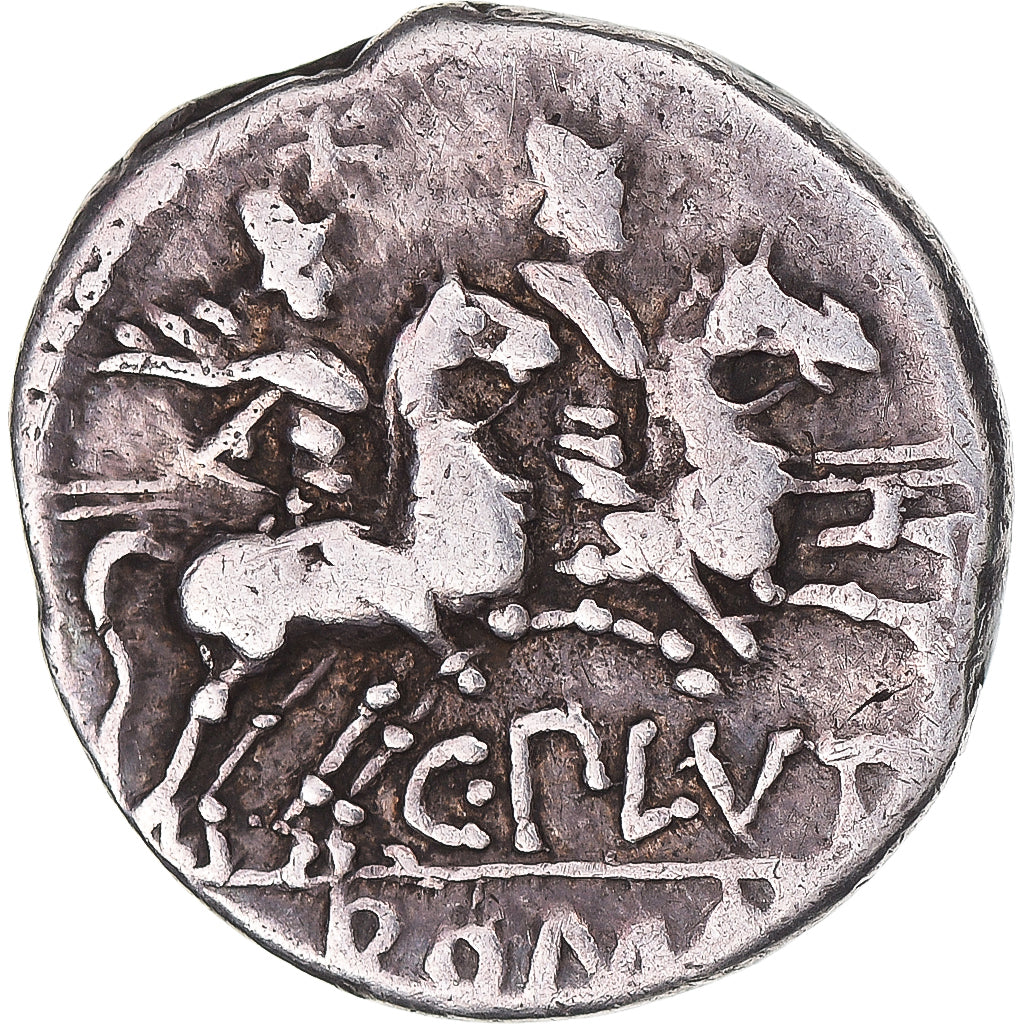 Moneta, Plautia, Denarius, 121 BC, Rome, BB, Argento, Crawford:278/1