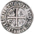 Coin, France, Charles VI, Blanc Guénar, 1380-1422, La Rochelle, VF(30-35)