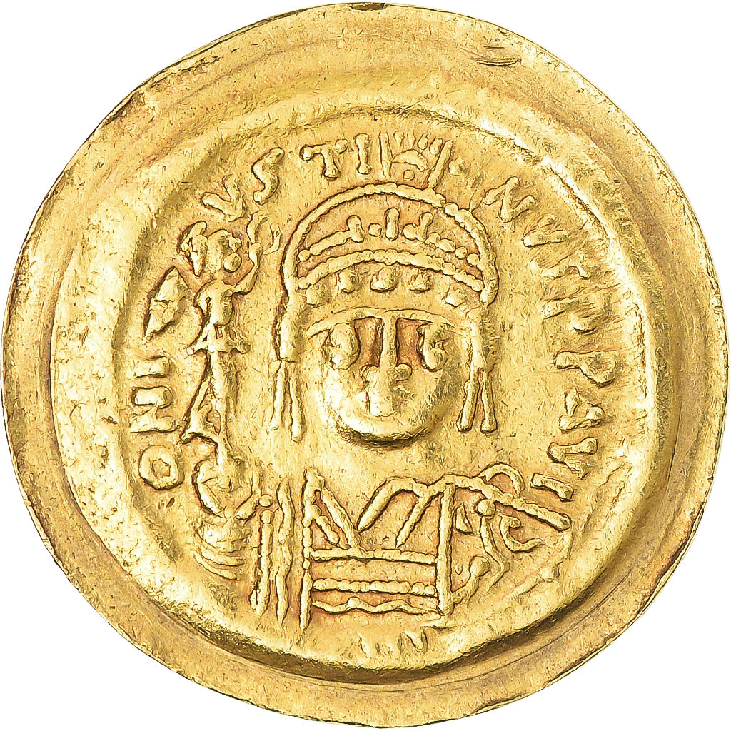 Munten, Justinus II, Solidus, 565-578, Constantinople, PR, Goud, Sear:345