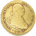 Moneda, Colombia, Ferdinand VII, 1 Escudo, 1813, Bogota, BC+, Oro, KM:64.1