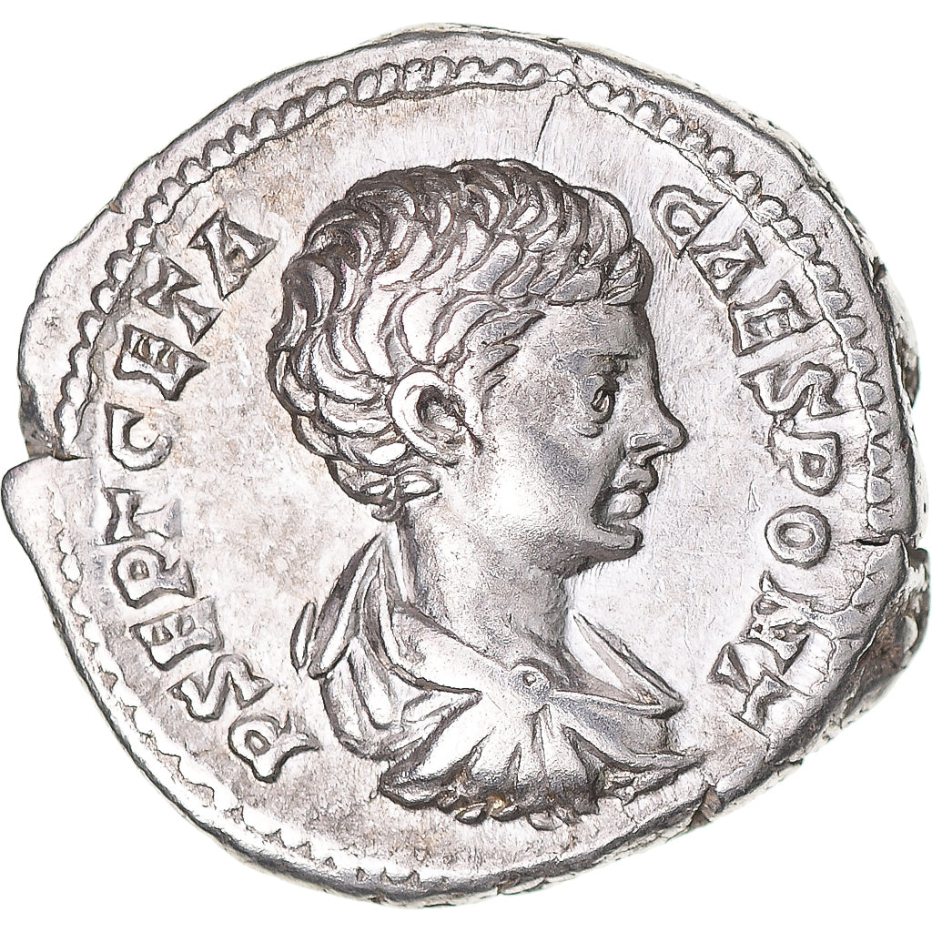 Coin, Geta, Denarius, 200-202, Rome, EF(40-45), Silver, RIC:20b