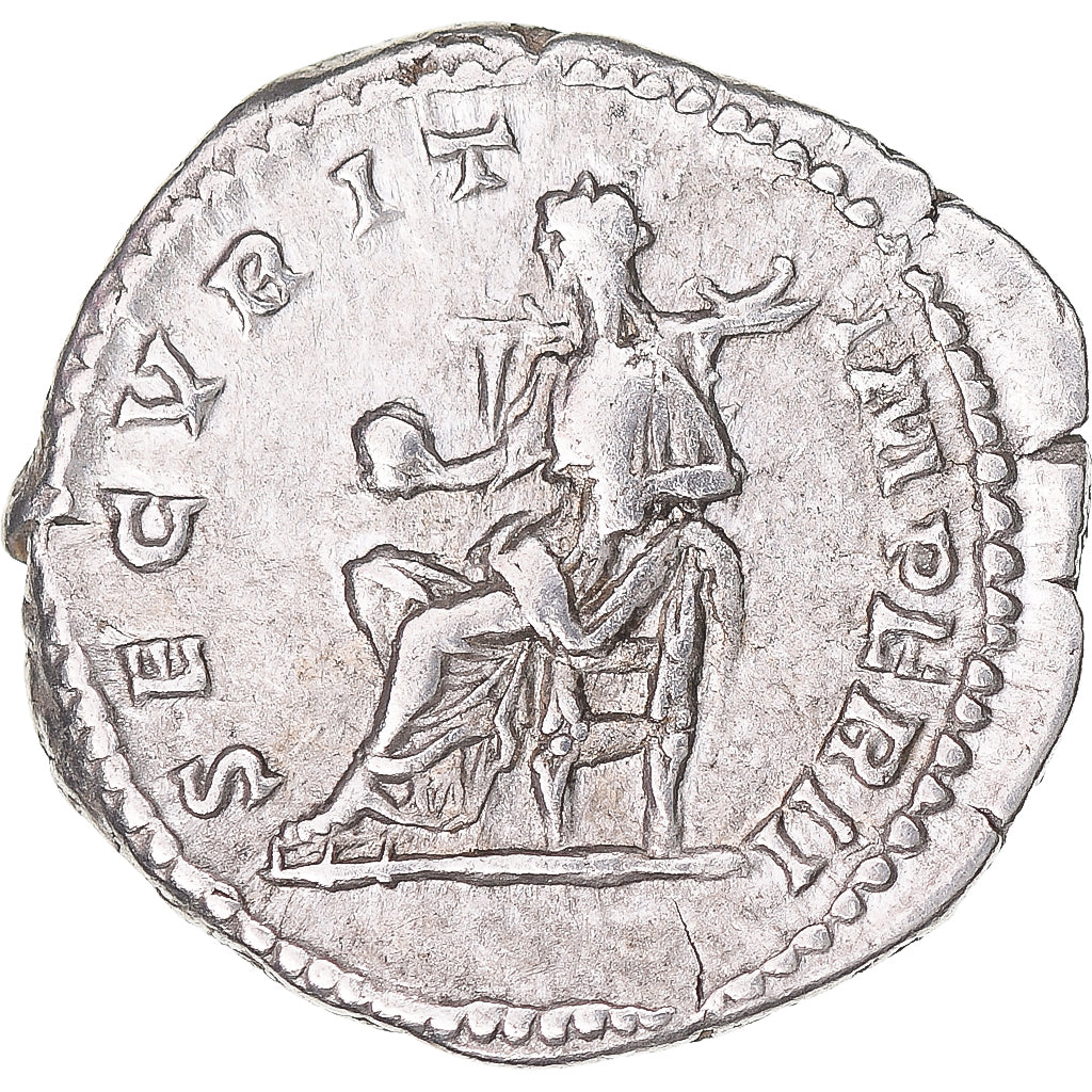 Coin, Geta, Denarius, 200-202, Rome, EF(40-45), Silver, RIC:20b