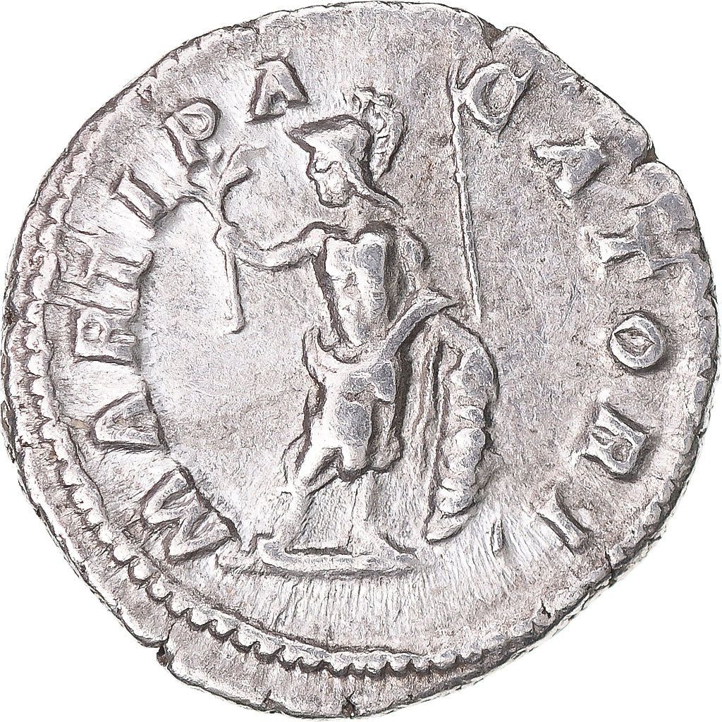 Coin, Caracalla, Denarius, 210-213, Rome, AU(50-53), Silver, RIC:222