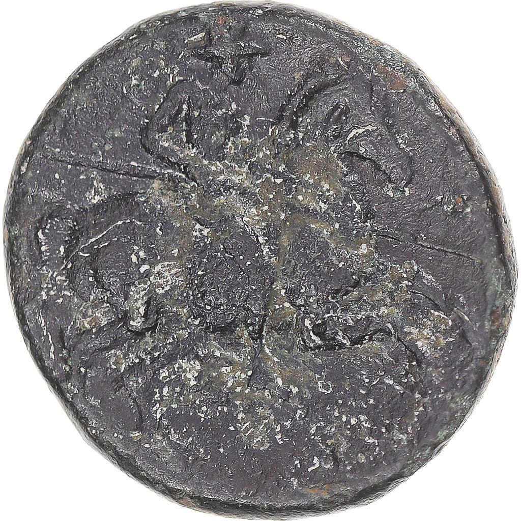 Moneta, Tesalia, Æ, ca. 325-200 BC, Larissa, VF(30-35), Brązowy