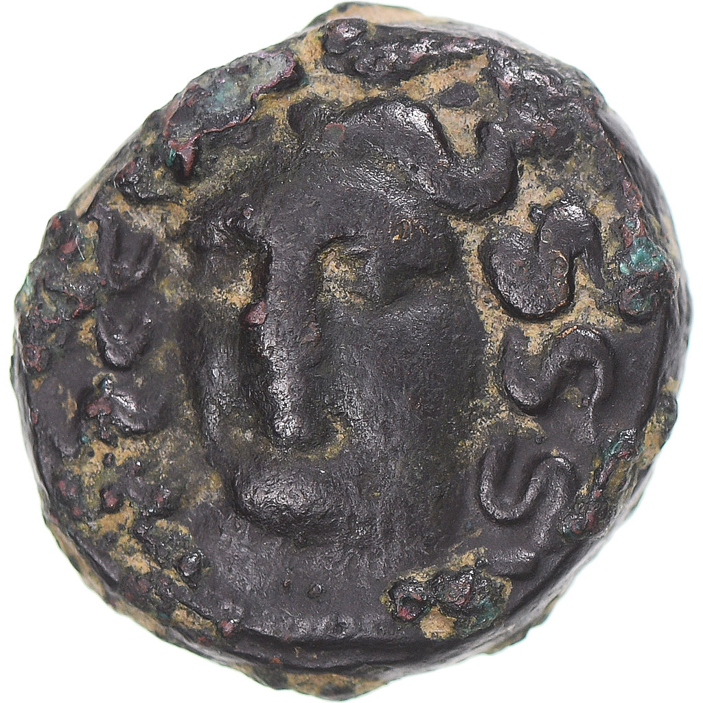 Moeda, Tessália, Æ, ca. 325-200 BC, Larissa, EF(40-45), Bronze