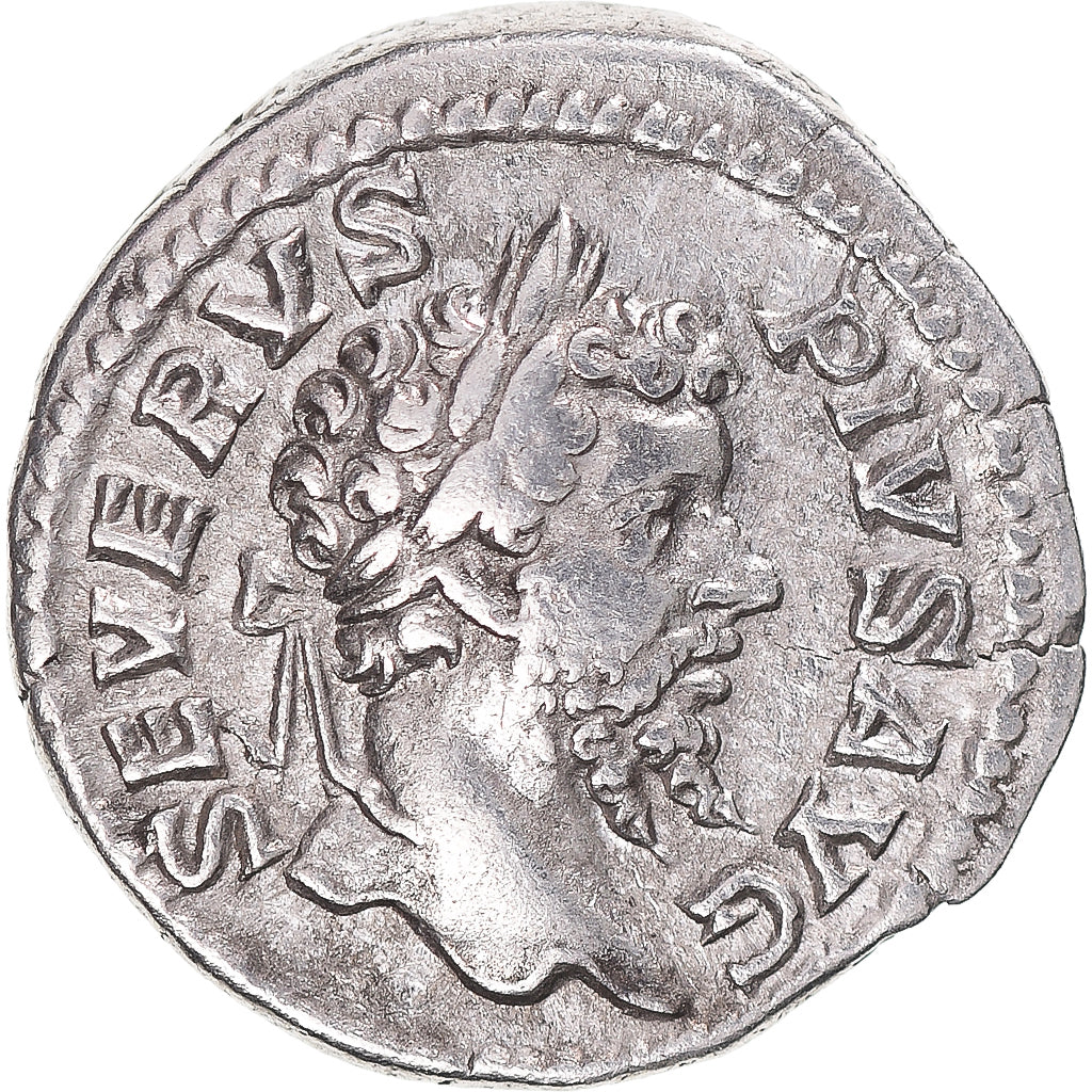 Coin, Septimius Severus, Denarius, 202-210, Rome, AU(50-53), Silver, RIC:266