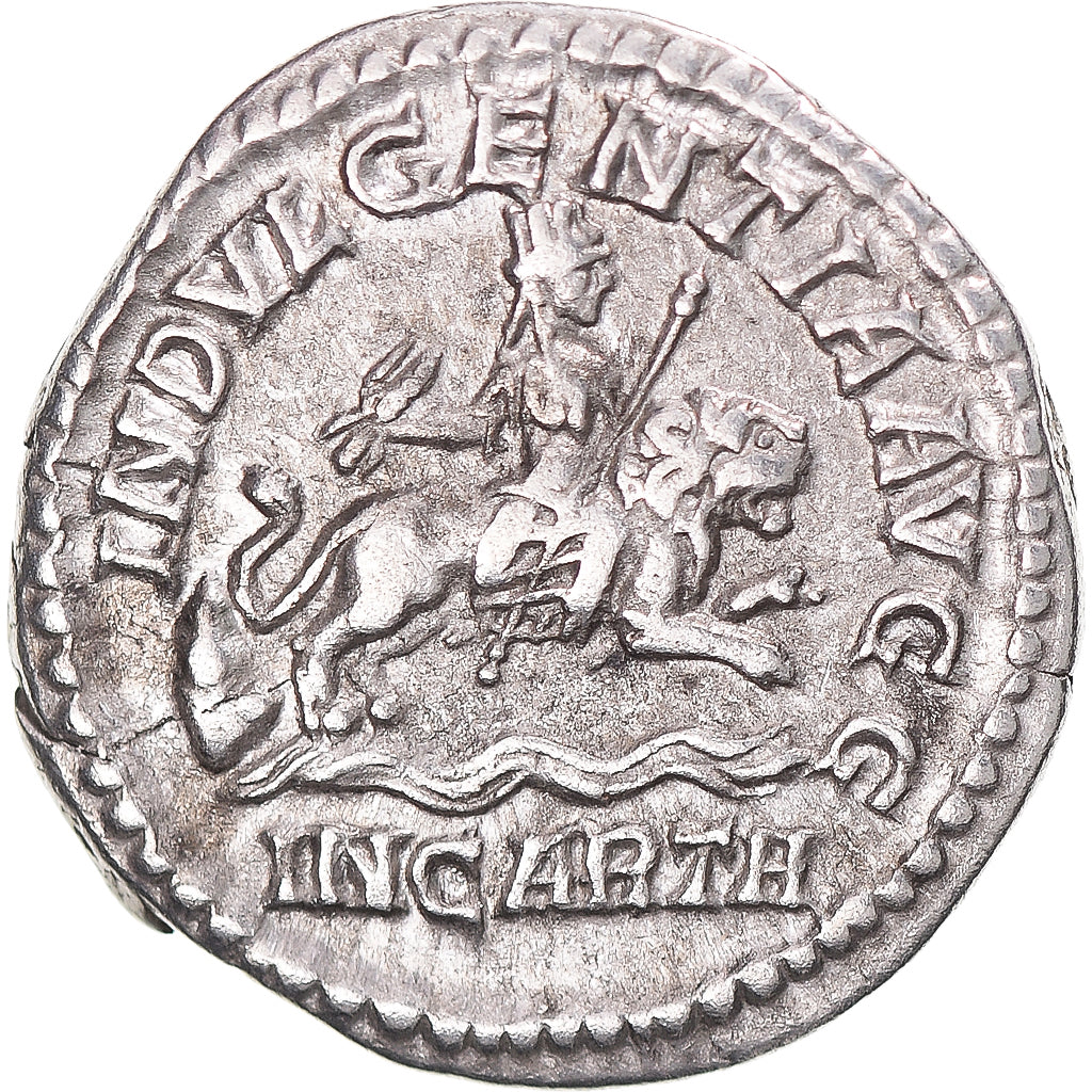 Coin, Septimius Severus, Denarius, 202-210, Rome, AU(50-53), Silver, RIC:266