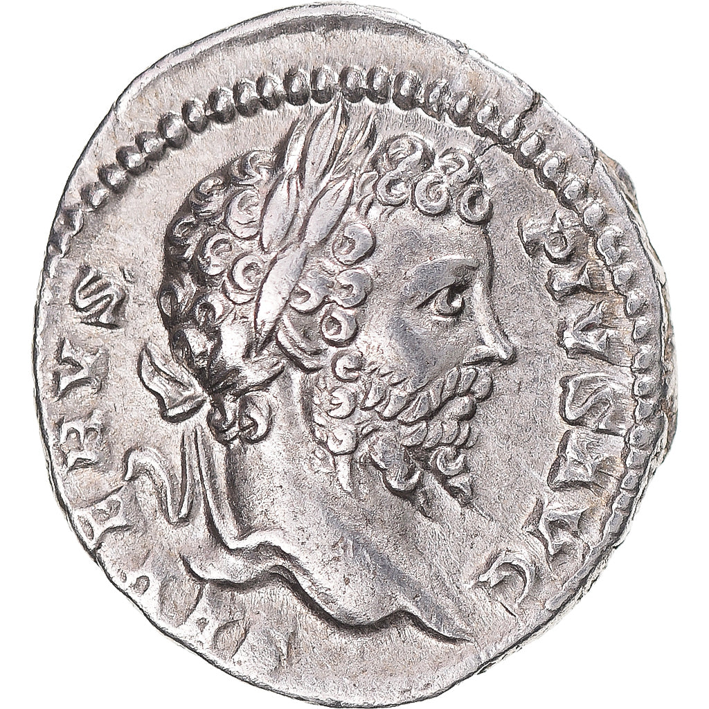 Coin, Septimius Severus, Denarius, 201, Rome, AU(50-53), Silver, RIC:176