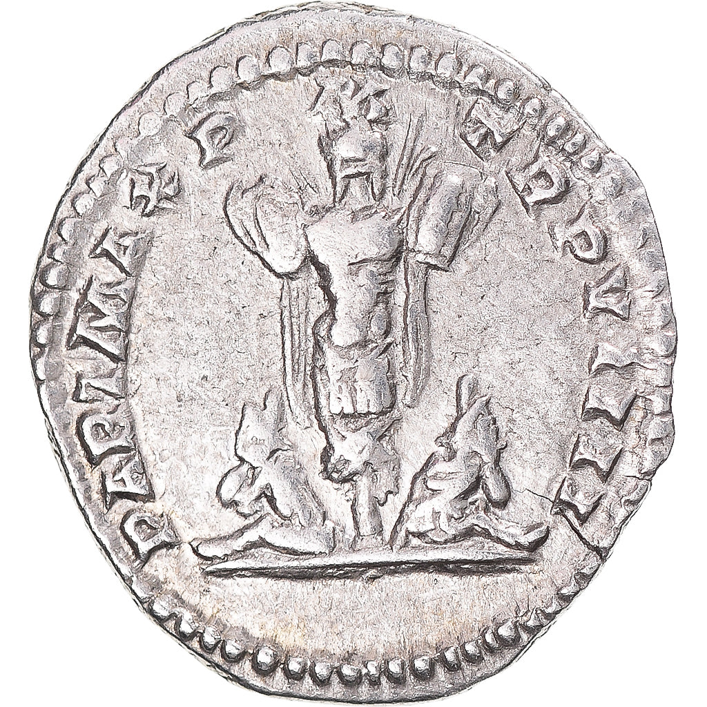 Coin, Septimius Severus, Denarius, 201, Rome, AU(50-53), Silver, RIC:176