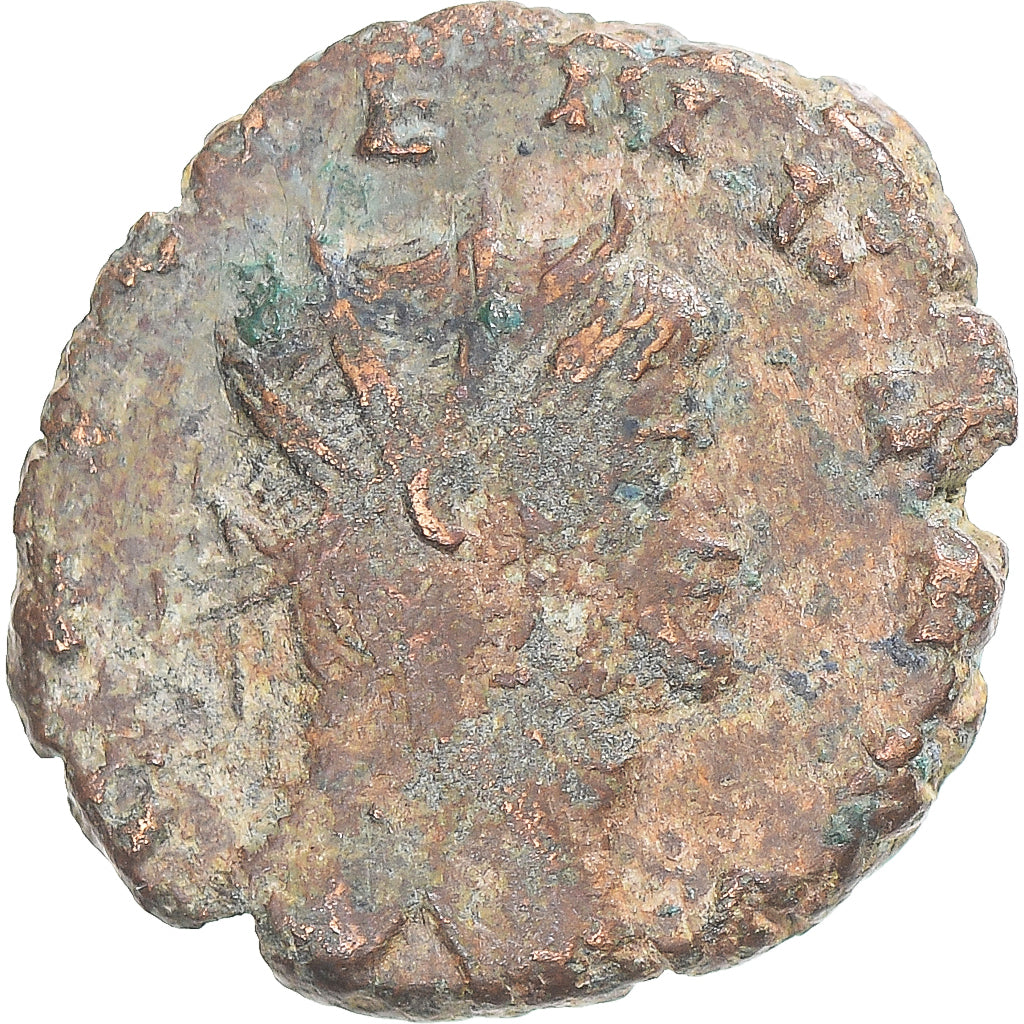 Moneda, Gallienus, Antoninianus, 260-268, Rome, BC+, Vellón, RIC:193