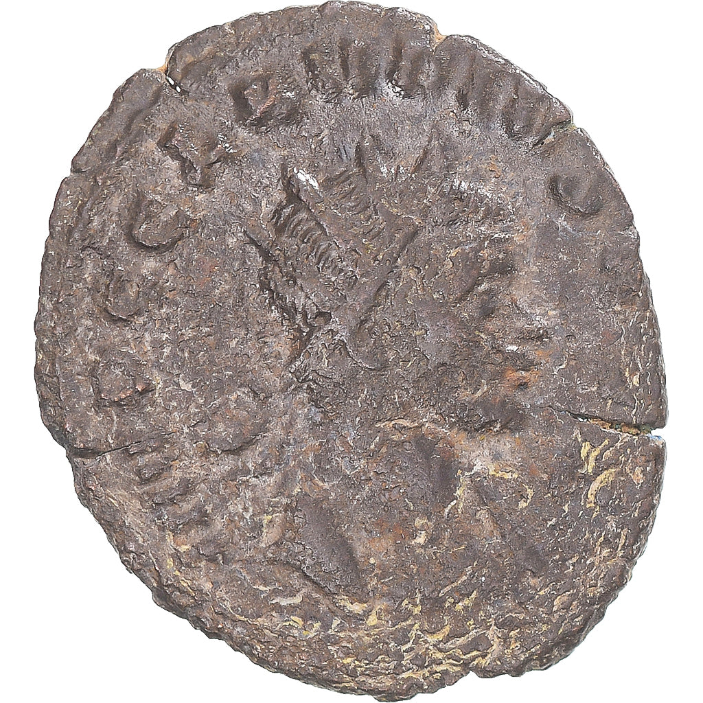 Moneda, Claudius II (Gothicus), Antoninianus, 268-270, Rome, BC+, Vellón