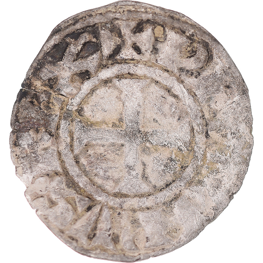 Monnaie, France, Philip III, Denier Tournois, 1270-1280, TB, Billon