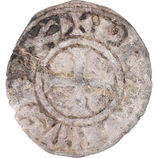 Monnaie, France, Philip III, Denier Tournois, 1270-1280, TB, Billon