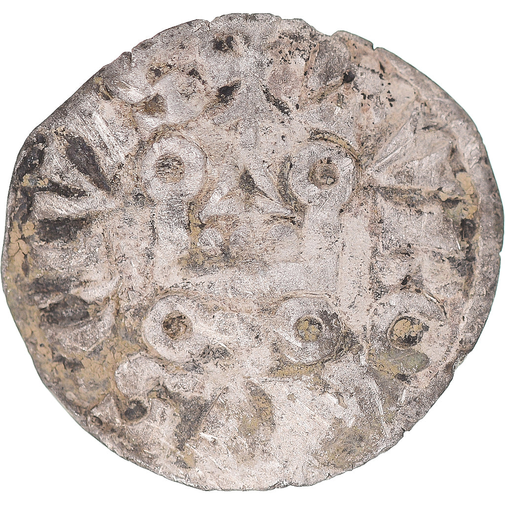 Monnaie, France, Philip III, Denier Tournois, 1270-1280, TB, Billon