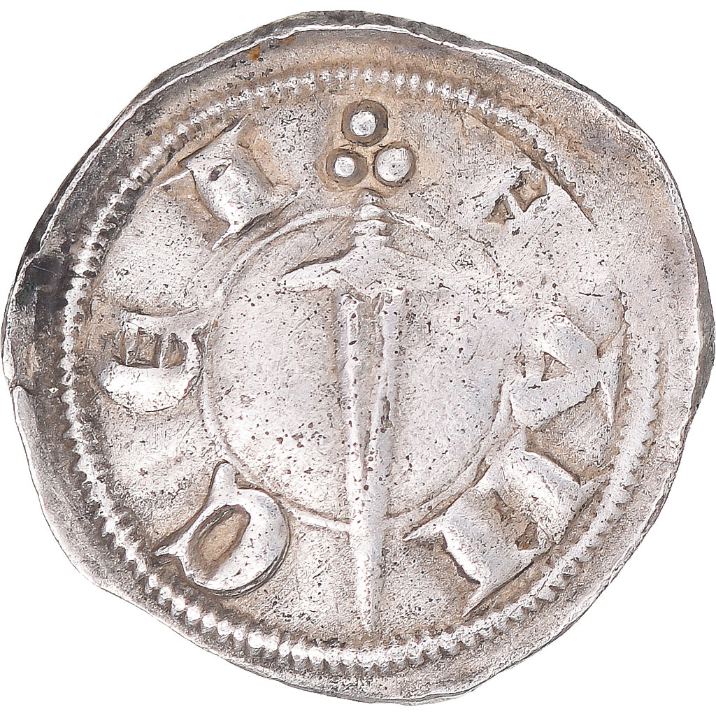 Münze, FRENCH STATES, LORRAINE, Thibaut II, Denarius, 1303-1312, S+, Silber