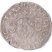 Coin, France, Henri II, Douzain aux croissants, 1550, Bordeaux, VF(30-35)