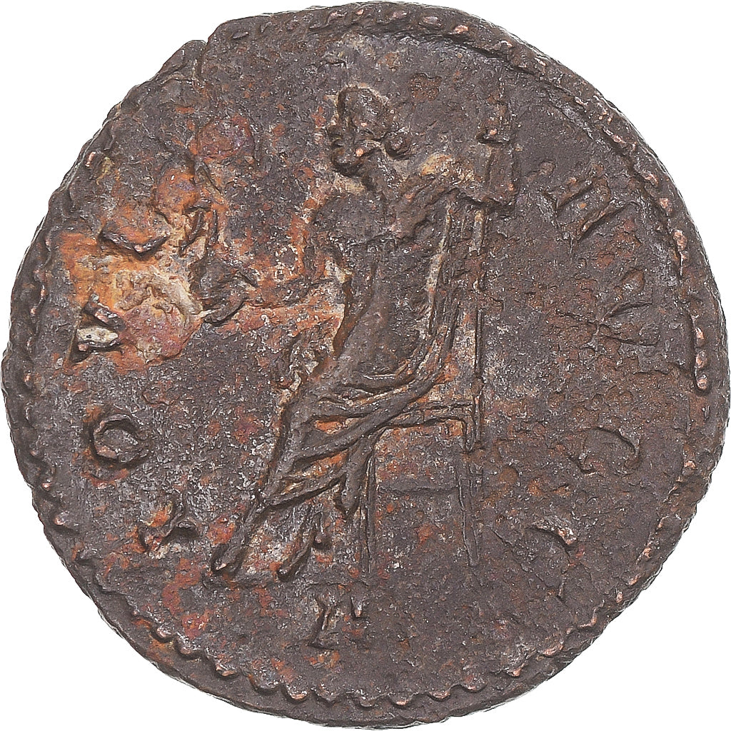 Moneda, Diocletian, Antoninianus, 292-294, Lugdunum, BC+, Vellón, RIC:33