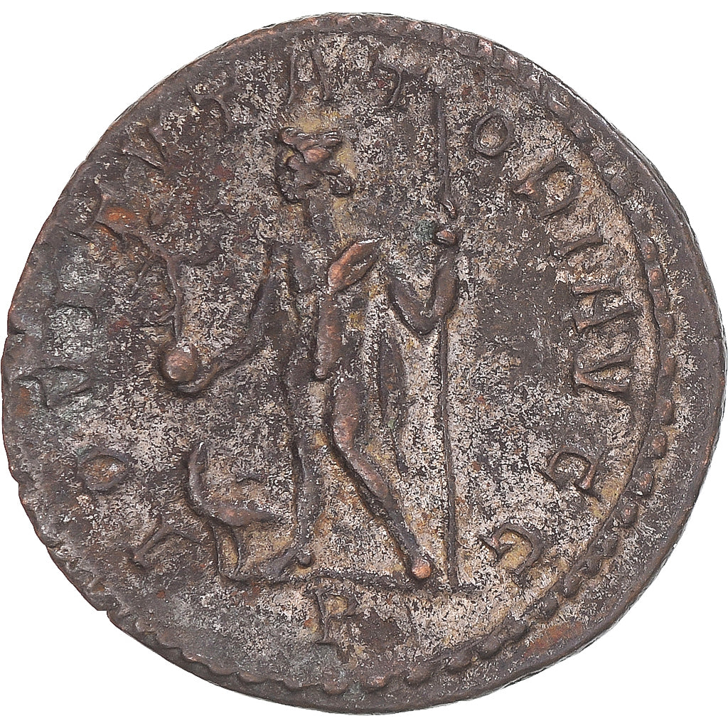 Moeda, Diocletian, Antoninianus, 289, Lugdunum, VF(30-35), Lingote, RIC:54