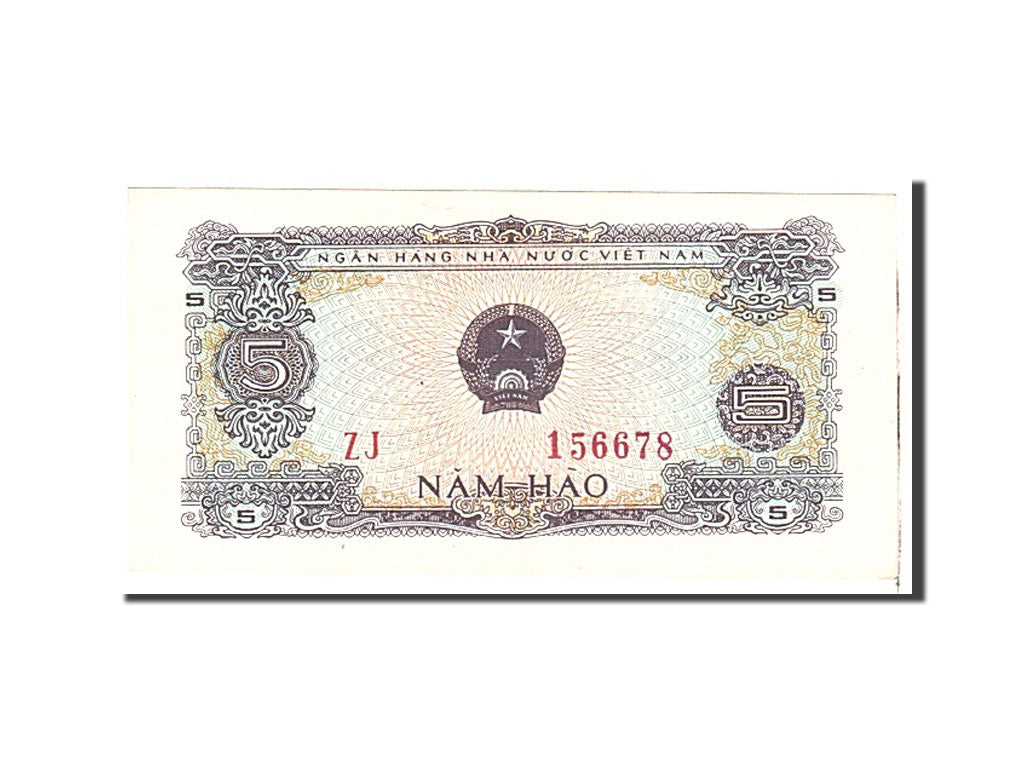 Banknote, Vietnam, 5 Hao, 1976, Undated, KM:79a, UNC(63)