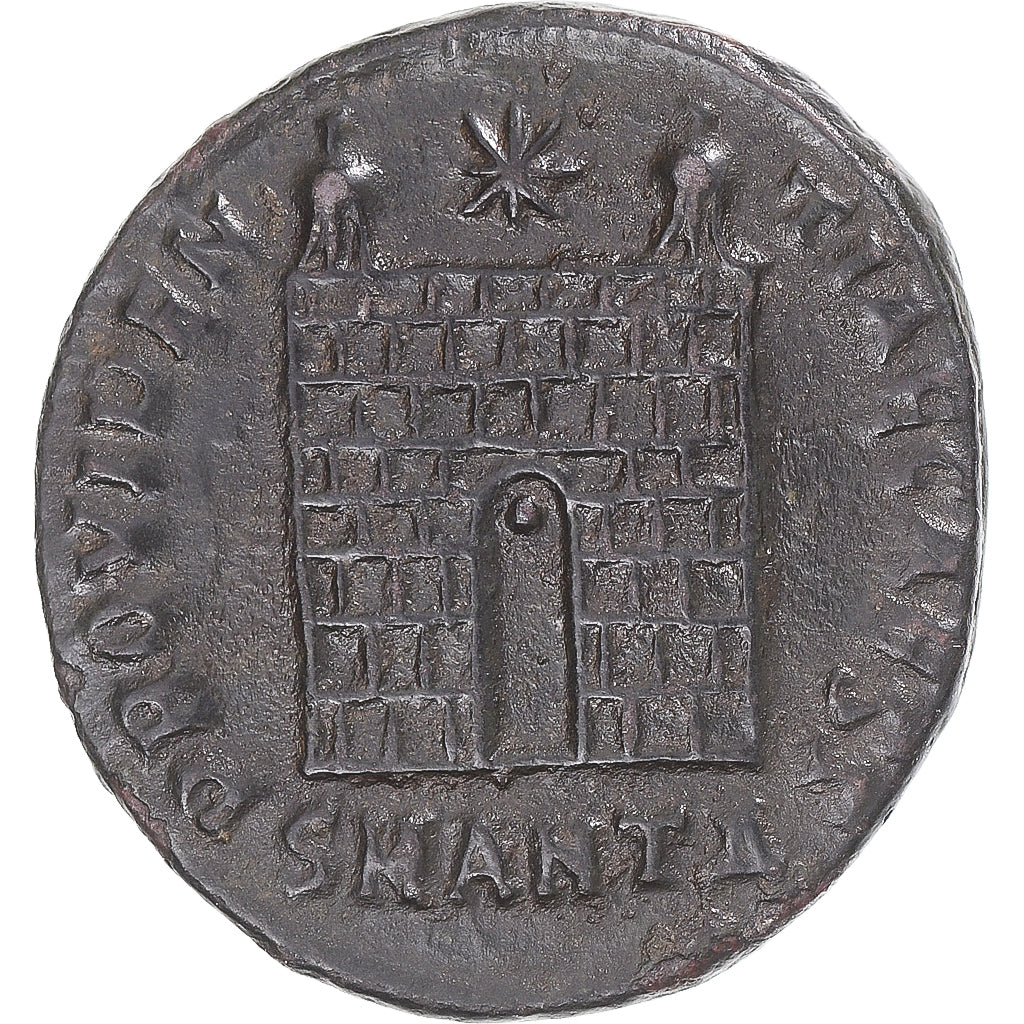 Moneda, Constantine II, Follis, 326-327, Antioch, MBC, Bronce, RIC:73