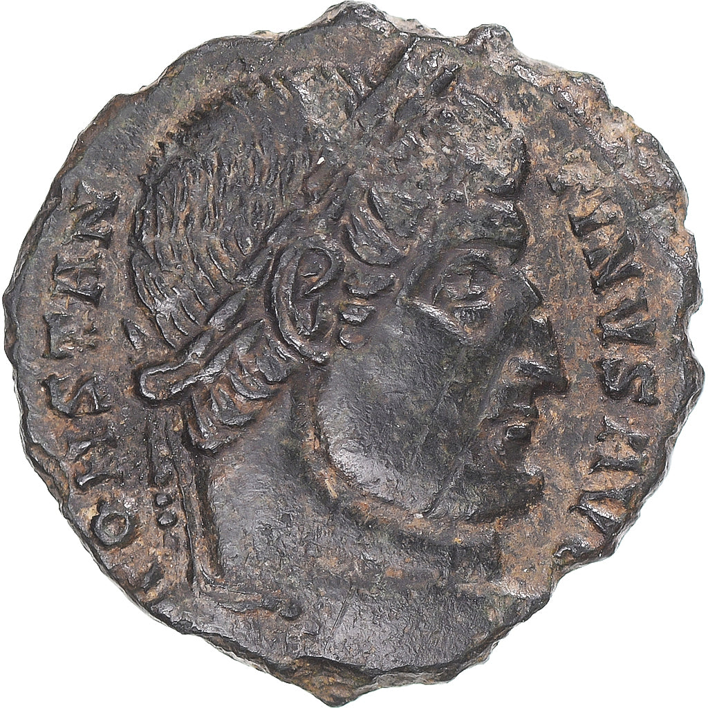 Coin, Constantine I, Follis, 325-326, Arles, AU(50-53), Bronze, RIC:291