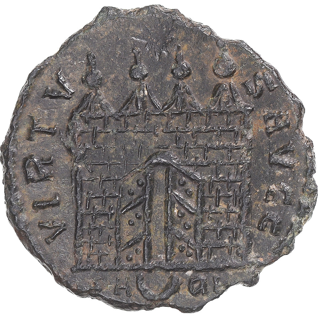 Coin, Constantine I, Follis, 325-326, Arles, AU(50-53), Bronze, RIC:291