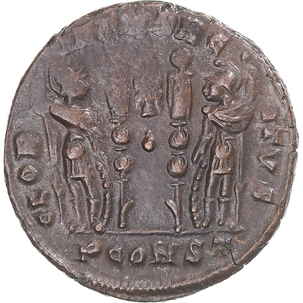 Coin, Constantine I, Follis, 335, Arles, AU(50-53), Bronze, RIC:387