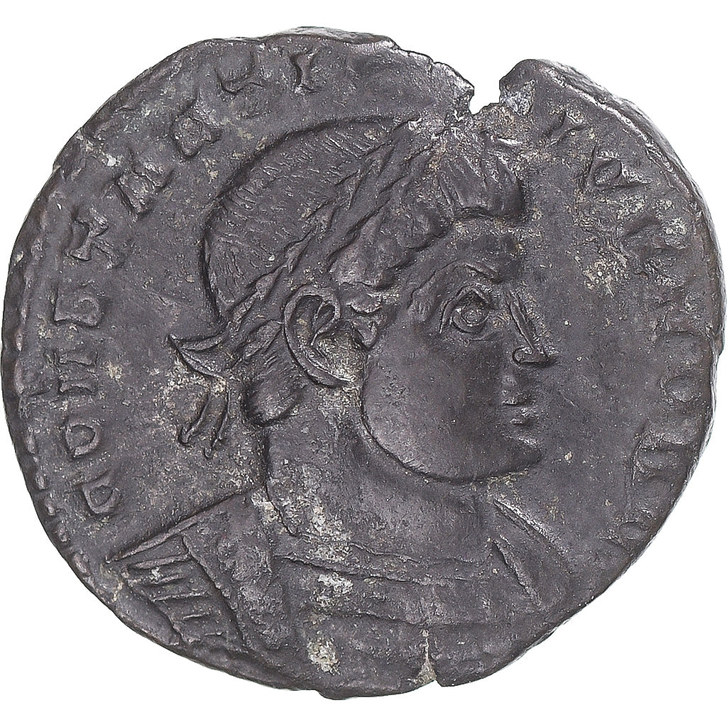 Coin, Constantine I, Follis, 336, Lugdunum, AU(50-53), Bronze, RIC:280