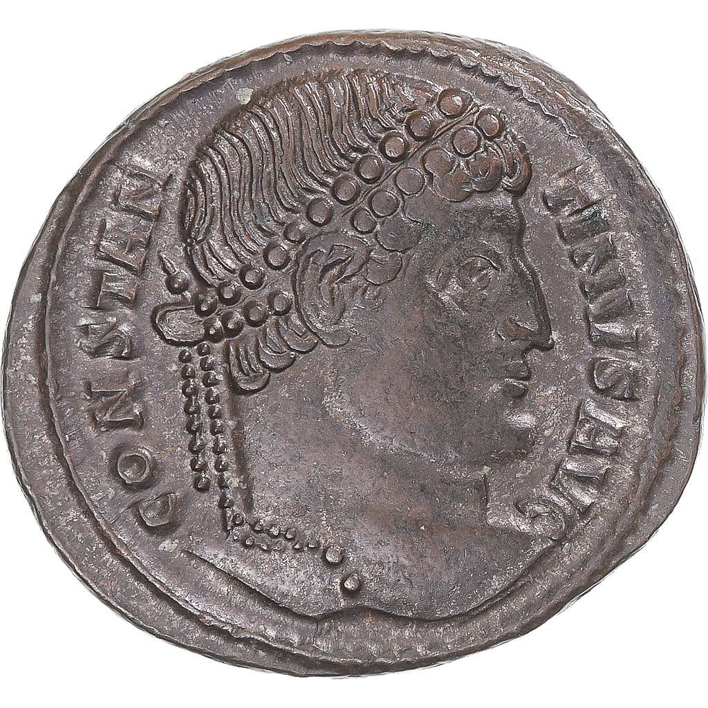 Coin, Constantine I, Follis, 327, Arles, AU(50-53), Bronze, RIC:310